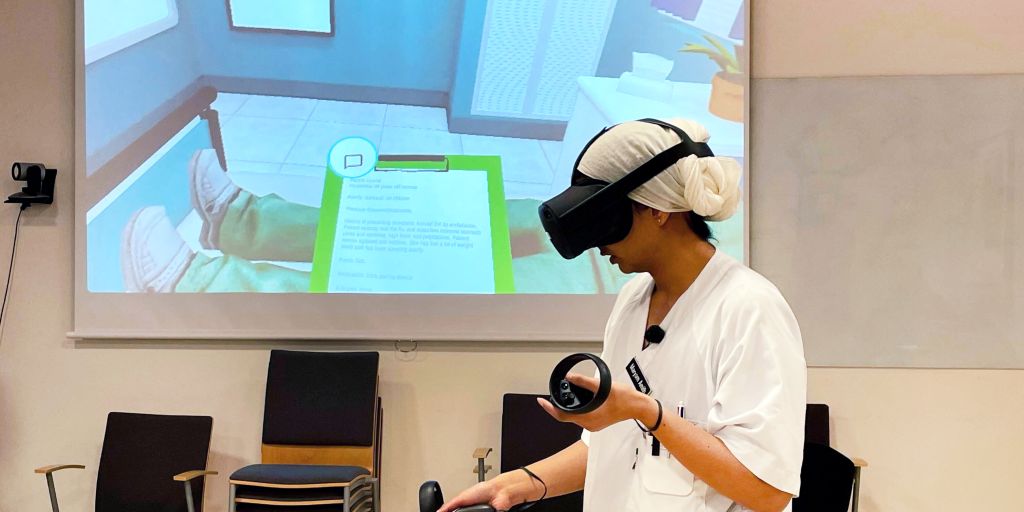 Leger i utdanning skal diagnostisere sjeldne og akutte sykdommer med VR