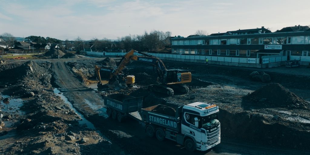 Digitalisering av tungtransport og anleggsarbeid